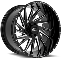 Gloss Black w/ Milled Spokes
