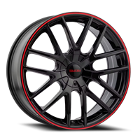Black w/ Red Ring